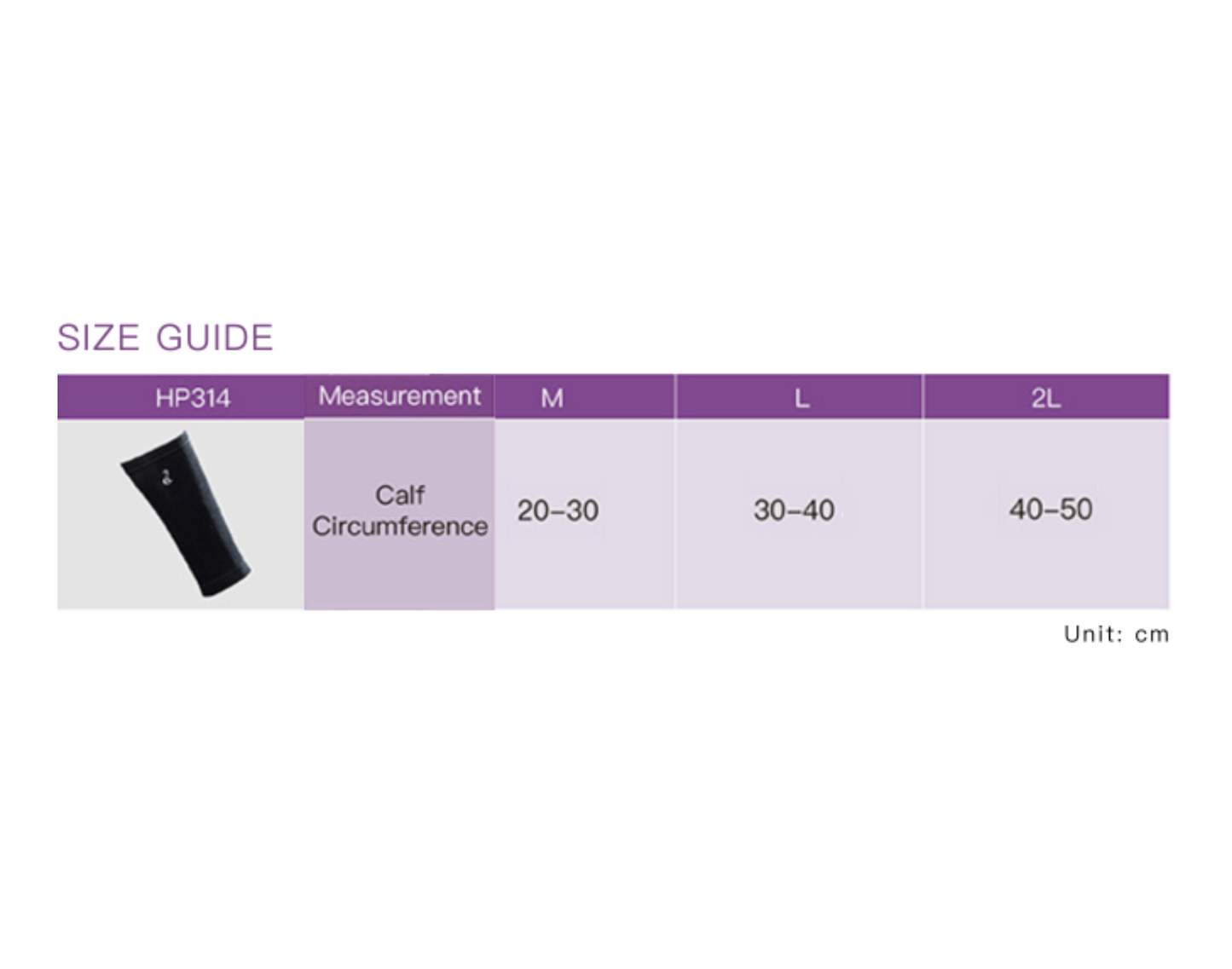 Super Conductive Calf Band Supporter 1 Pair (Black) Medium - Large