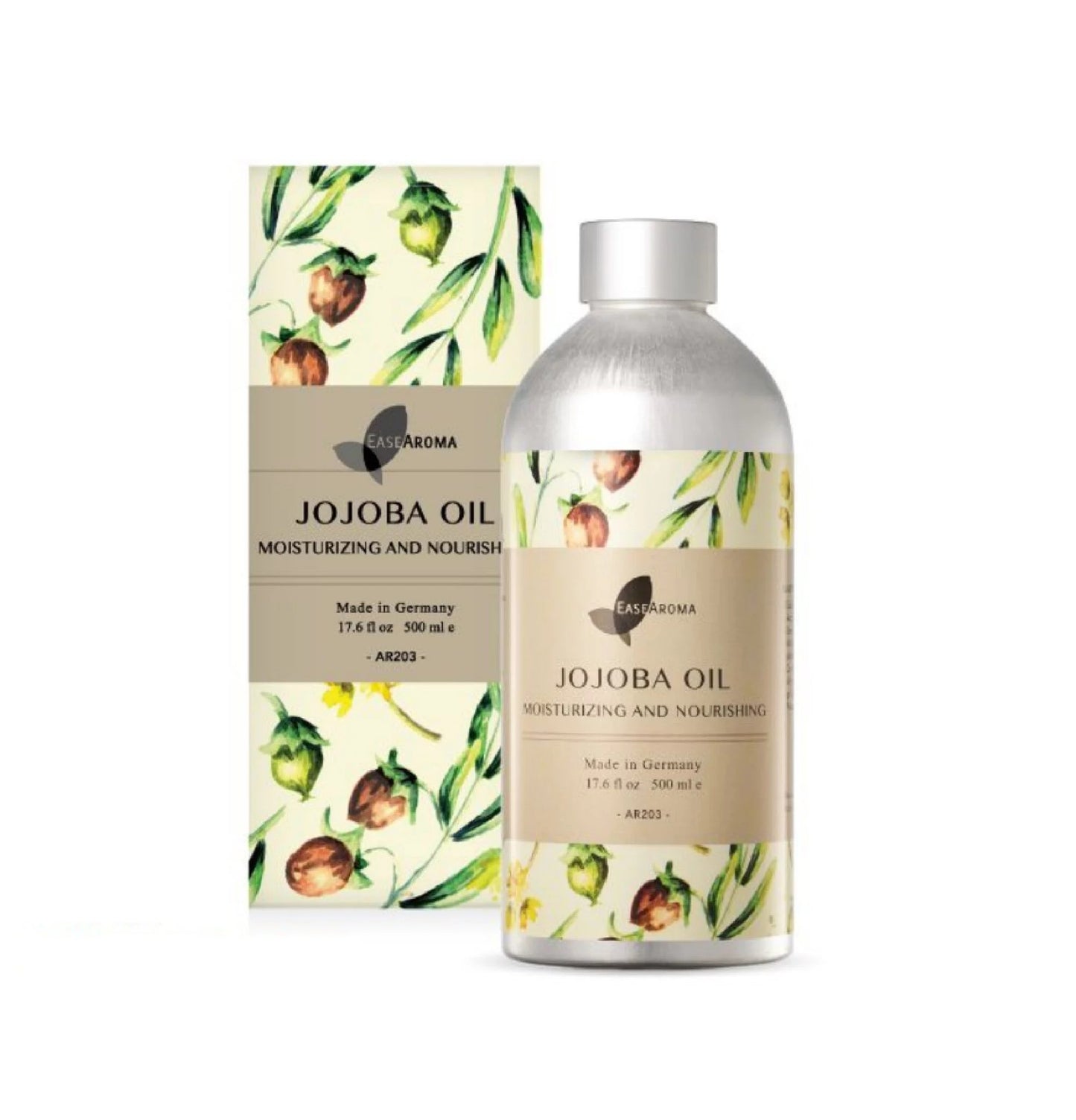 Easearoma Base Oil Moisturizing and Nourishing Effect Jojoba Oil with Vitamin E