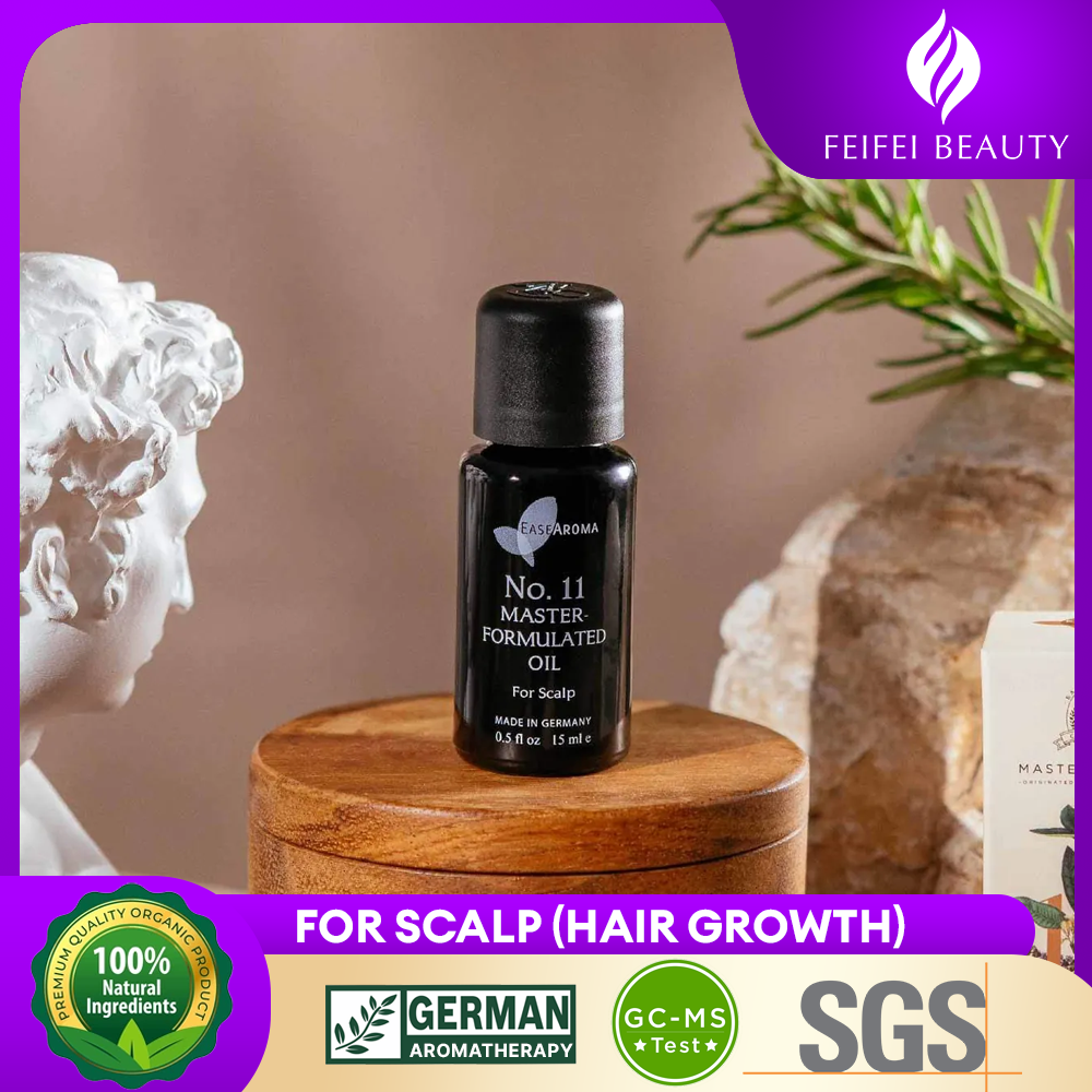 Easearoma Master Series No. 11 For Scalp Formulated Oil Premium Essential Oil German Aromatherapy