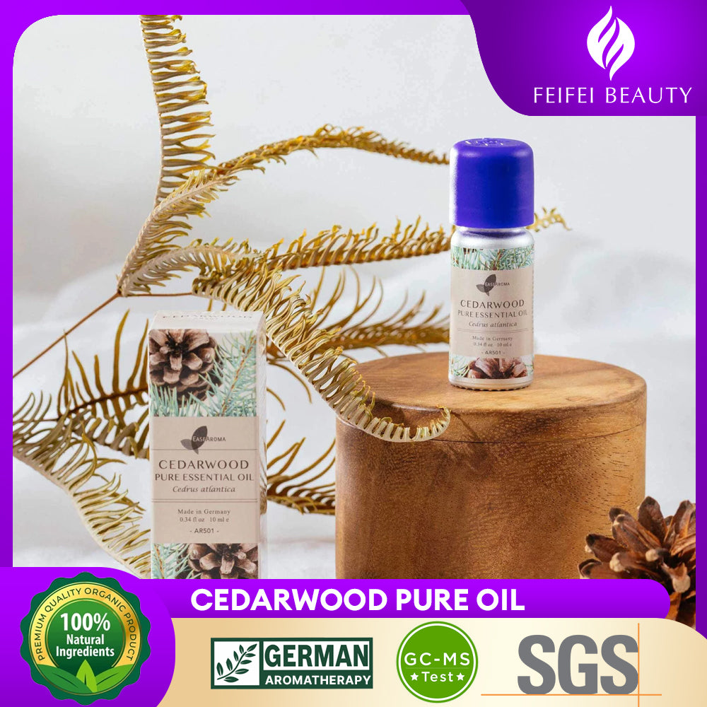 Easearoma Cedarwood Pure Essential Oil Formulated Oil German Aromatherapy