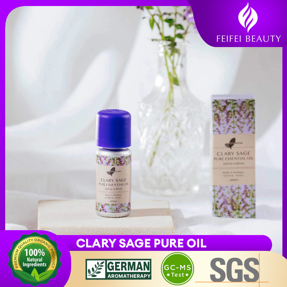 Easearoma Clary Sage Pure Essential Oil Formulated Oil German Aromatherapy