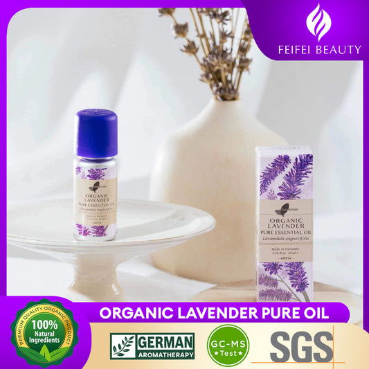 Easearoma Organic Lavender Pure Essential Oil Formulated Oil German Aromatherapy