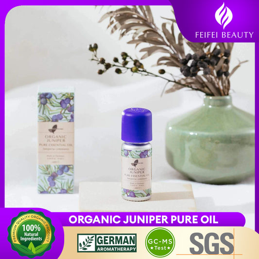 Easearoma Organic Juniper Pure Essential Oil Formulated Oil German Aromatherapy