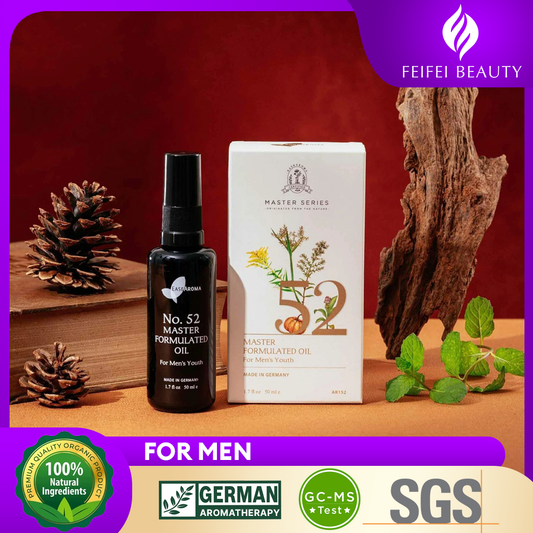 Easearoma Master Series No. 52 For Men's Youth Formulated Oil Premium Essential Oil German Aromatherapy