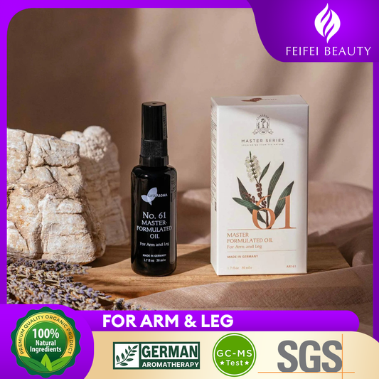 Easearoma Master Series No. 61 For Arm & Leg Formulated Oil Premium Essential Oil German Aromatherapy Body Care