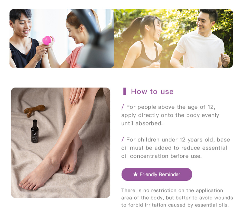 Easearoma Master Series No. 61 For Arm & Leg Formulated Oil Premium Essential Oil German Aromatherapy Body Care